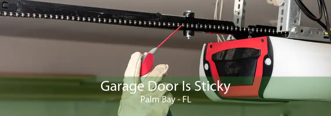Garage Door Is Sticky Palm Bay - FL