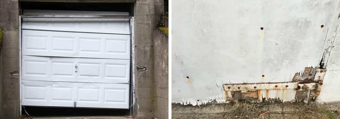 Rotten Commercial Garage Door Repair in Palm Bay, FL